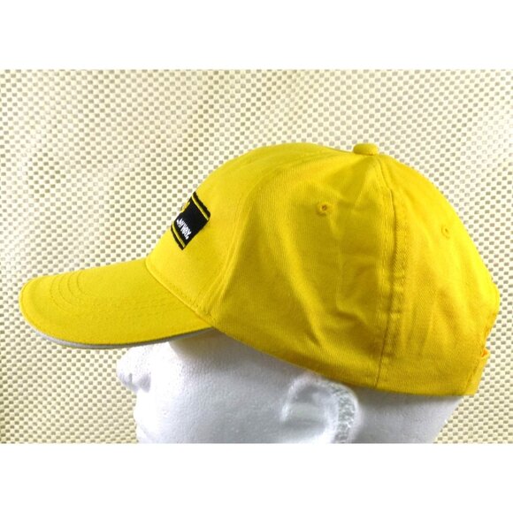 Al Capone Cigars "My Way" Yellow Baseball Cap Real Not Perfect Design - Picture 4 of 6
